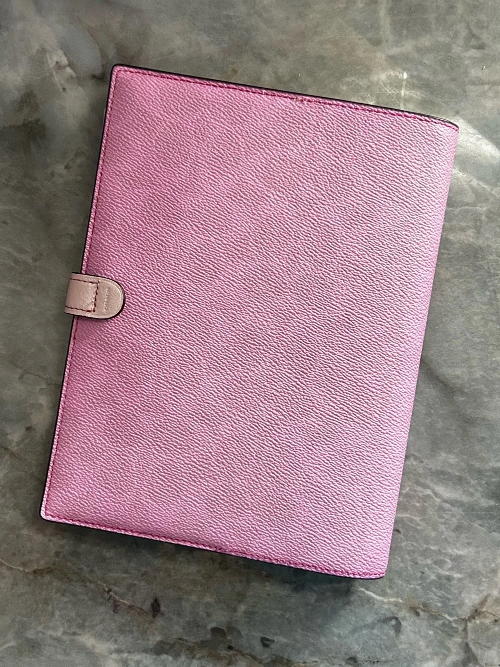 Custom Pink Coach Signature Canvas Notebook